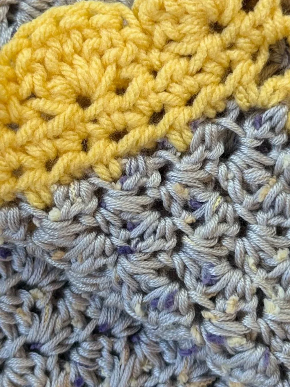 Handmade Crochet Baby Blanket, Soft Heirloom Nursery Gift, Color: Whisper Gray